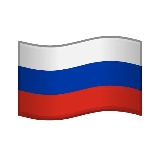 Russia Flag on Telegram