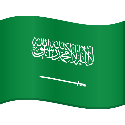 Saudi Arabia Flag on JoyPixels