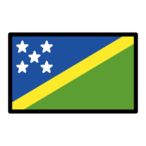 Solomon Islands Flag on OpenMoji