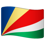 Seychelles Flag on WhatsApp