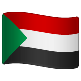 Sudan Flag on WhatsApp