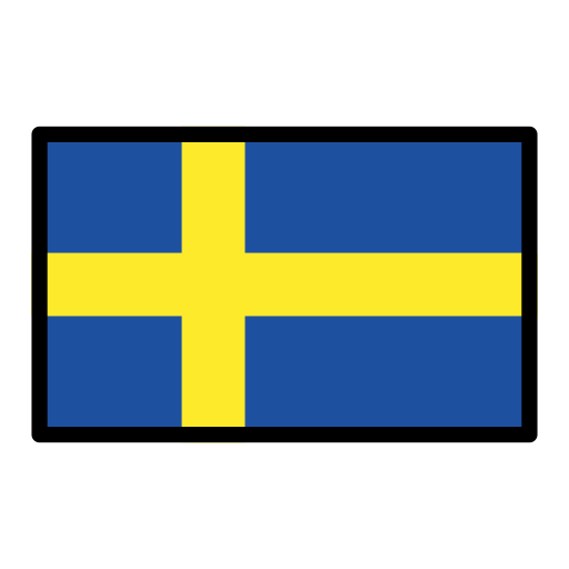Sweden Flag on OpenMoji