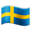 Sweden Flag on Samsung