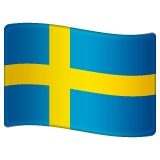 Sweden Flag on WhatsApp