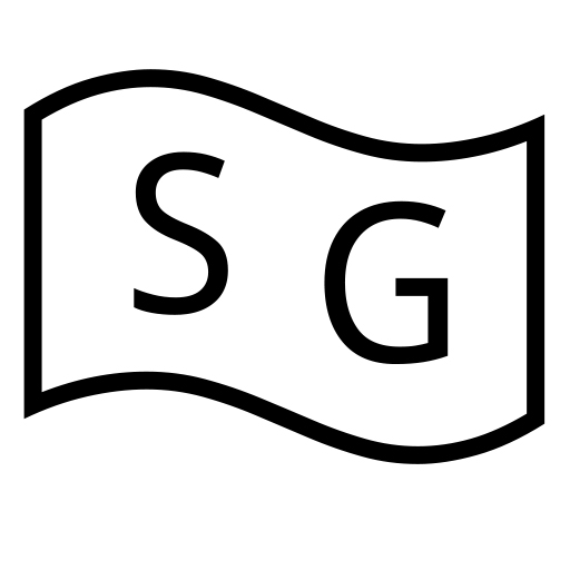 Singapore Flag on Noto Emoji