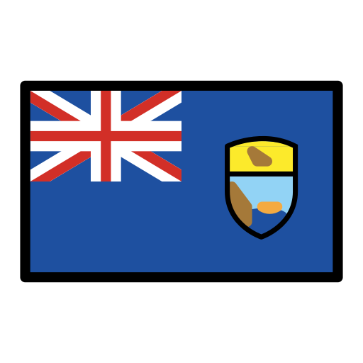 St. Helena Flag on OpenMoji