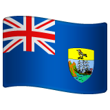 St. Helena Flag on WhatsApp