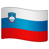 Slovenia Flag on WhatsApp