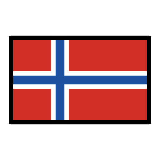 Svalbard & Jan Mayen Flag on OpenMoji