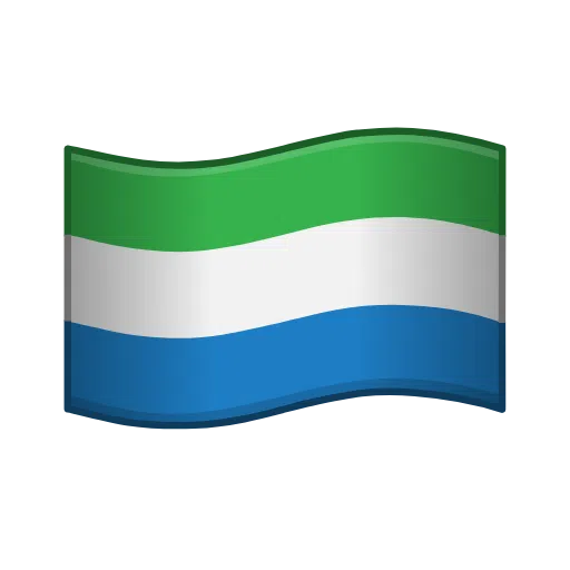 Sierra Leone Flag on Telegram