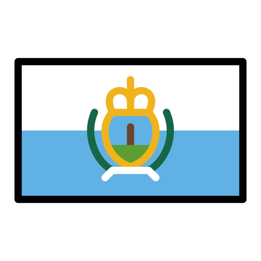 San Marino Flag on OpenMoji