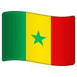 Senegal Flag on WhatsApp