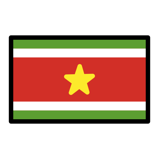 Suriname Flag on OpenMoji