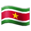 Suriname Flag on Samsung