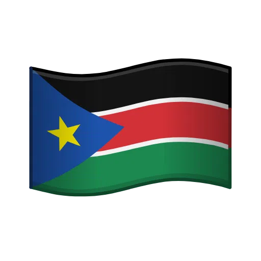 South Sudan Flag on Telegram
