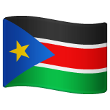 South Sudan Flag on WhatsApp