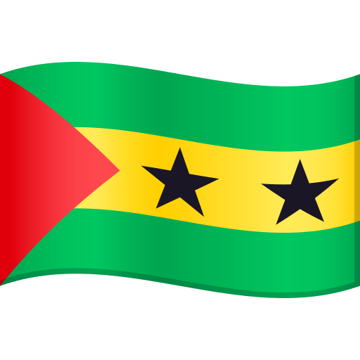 São Tomé & Príncipe Flag on JoyPixels