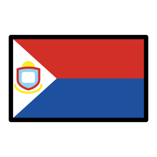 Sint Maarten Flag on OpenMoji