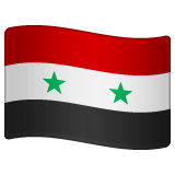 Syria Flag on WhatsApp