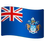 Tristan Da Cunha Flag on WhatsApp