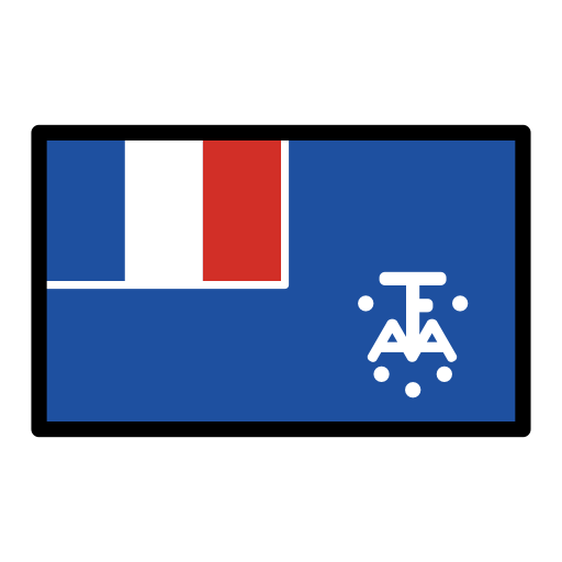 French Southern Territories Flag on OpenMoji
