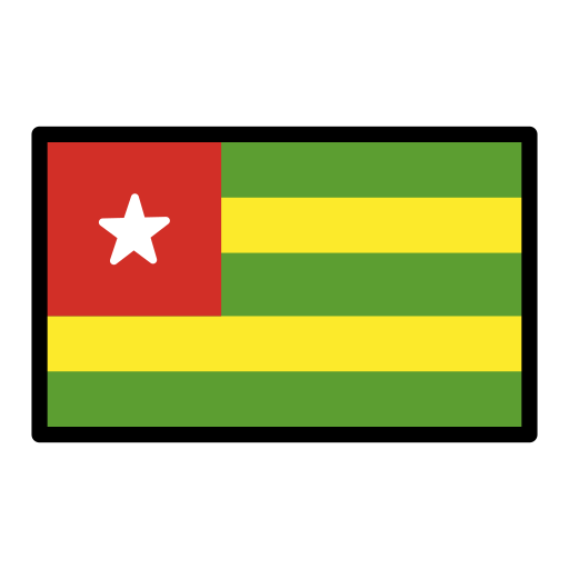 Togo Flag on OpenMoji