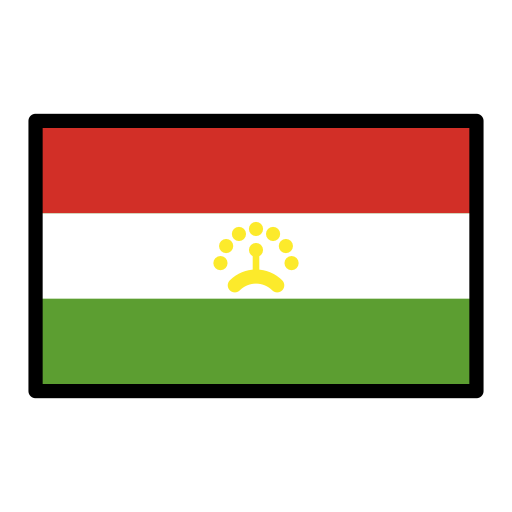Tajikistan Flag on OpenMoji