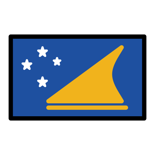 Tokelau Flag on OpenMoji