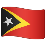 Timor-leste Flag on WhatsApp
