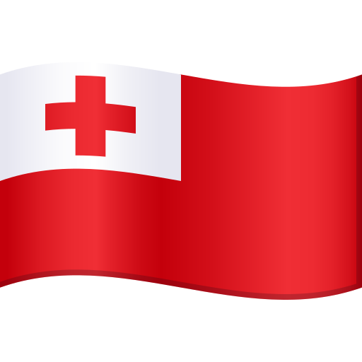 Tonga Flag on JoyPixels
