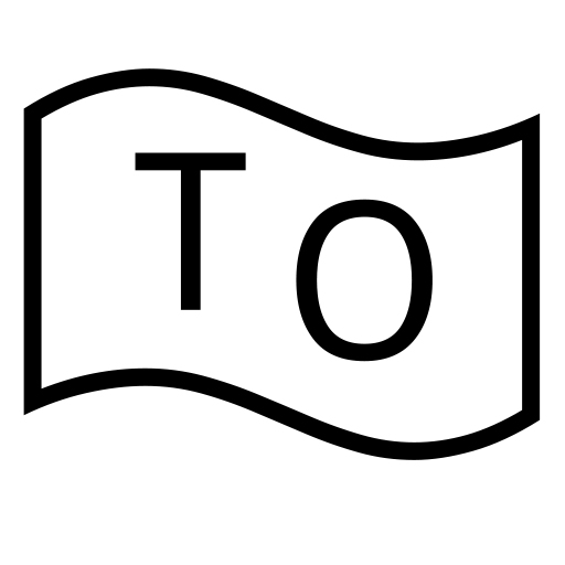Tonga Flag on Noto Emoji