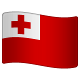 Tonga Flag on WhatsApp
