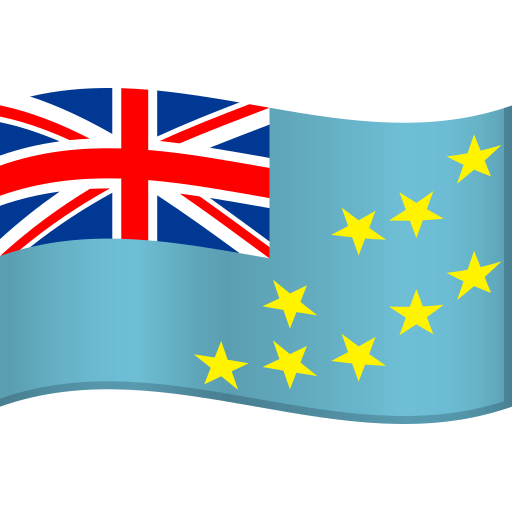 Tuvalu Flag on JoyPixels