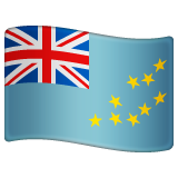 Tuvalu Flag on WhatsApp
