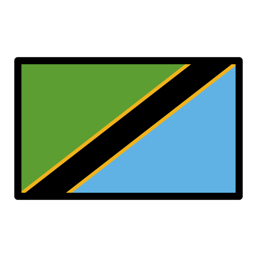 Tanzania Flag on OpenMoji