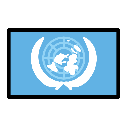 United Nations Flag on OpenMoji