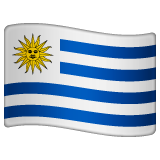 Uruguay Flag on WhatsApp