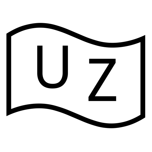 Uzbekistan Flag on Noto Emoji