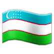 Uzbekistan Flag on Samsung