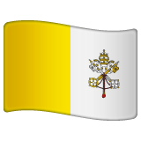 Vatican City Flag on WhatsApp