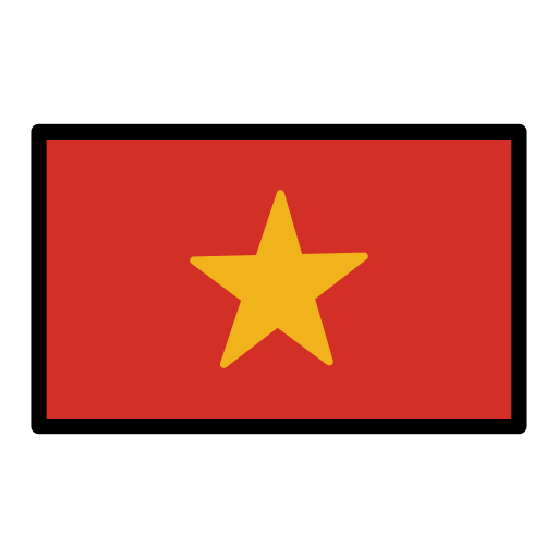 Vietnam Flag on OpenMoji