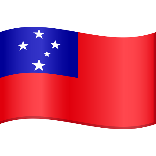 Samoa Flag on JoyPixels