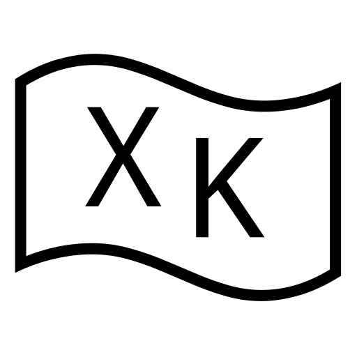 Kosovo Flag on Noto Emoji
