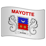 Mayotte Flag on WhatsApp