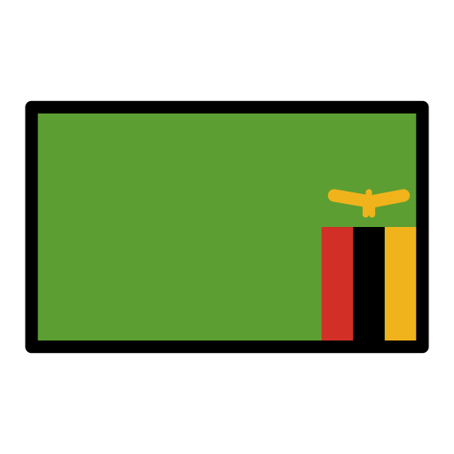 Zambia Flag on OpenMoji