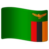 Zambia Flag on WhatsApp