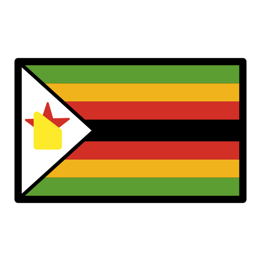 Zimbabwe Flag on OpenMoji