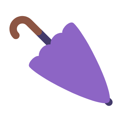 Closed Umbrella on Microsoft Fluent