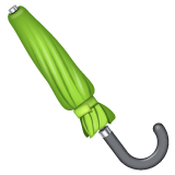 Closed Umbrella on WhatsApp
