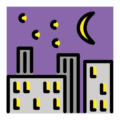 Night With Stars on OpenMoji